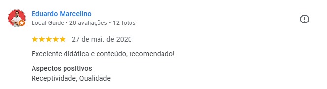 Depoimento de cliente